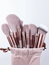 13pcs Portable Makeup Brushes Set For Blush, Eyeshadow And Full Face Cosmetic Tool Kit