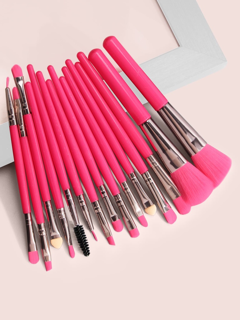 15pcs Makeup Brush Set