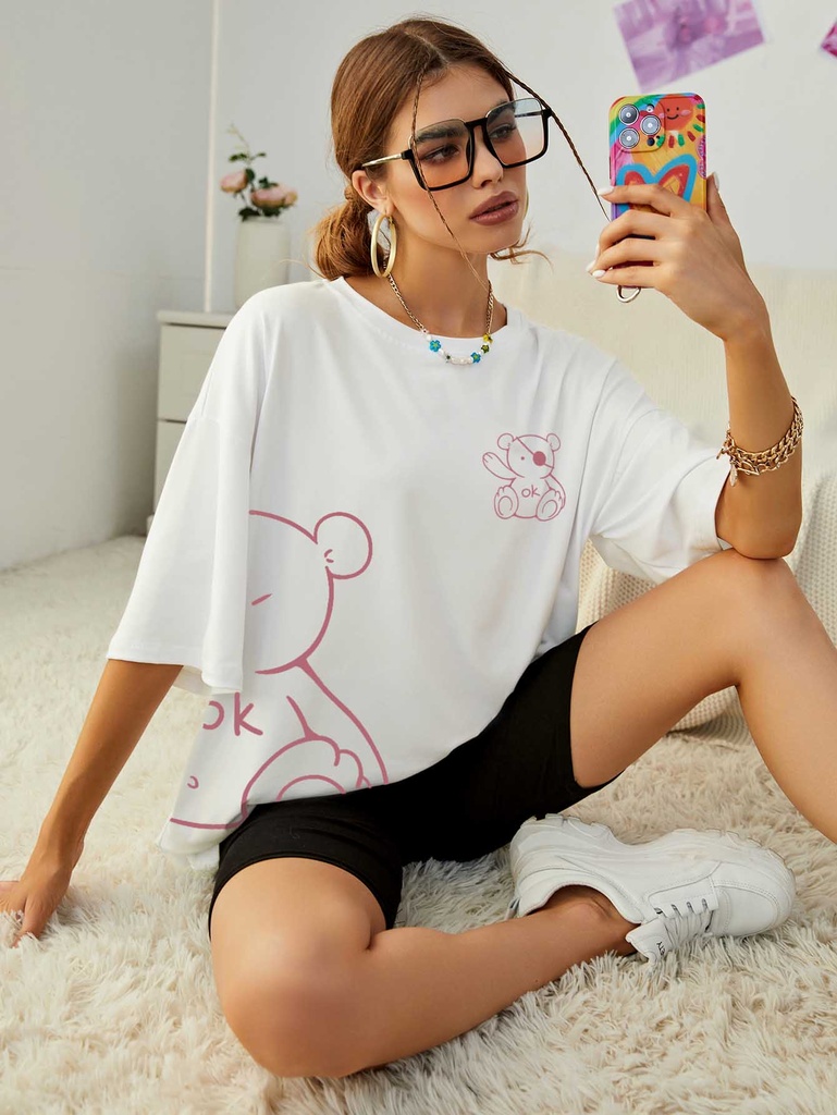 Oversized tee shirt