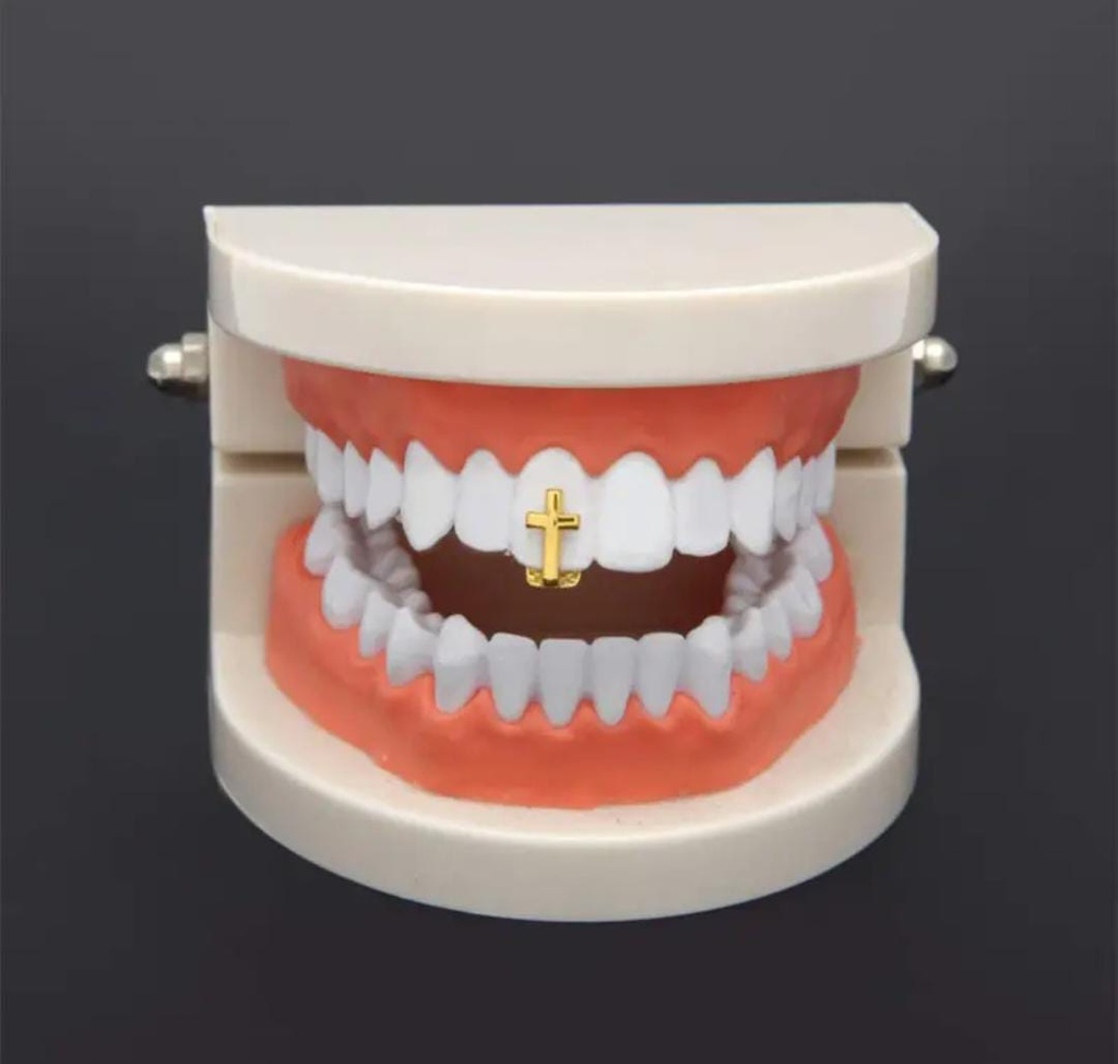 Cross teeth jewelry