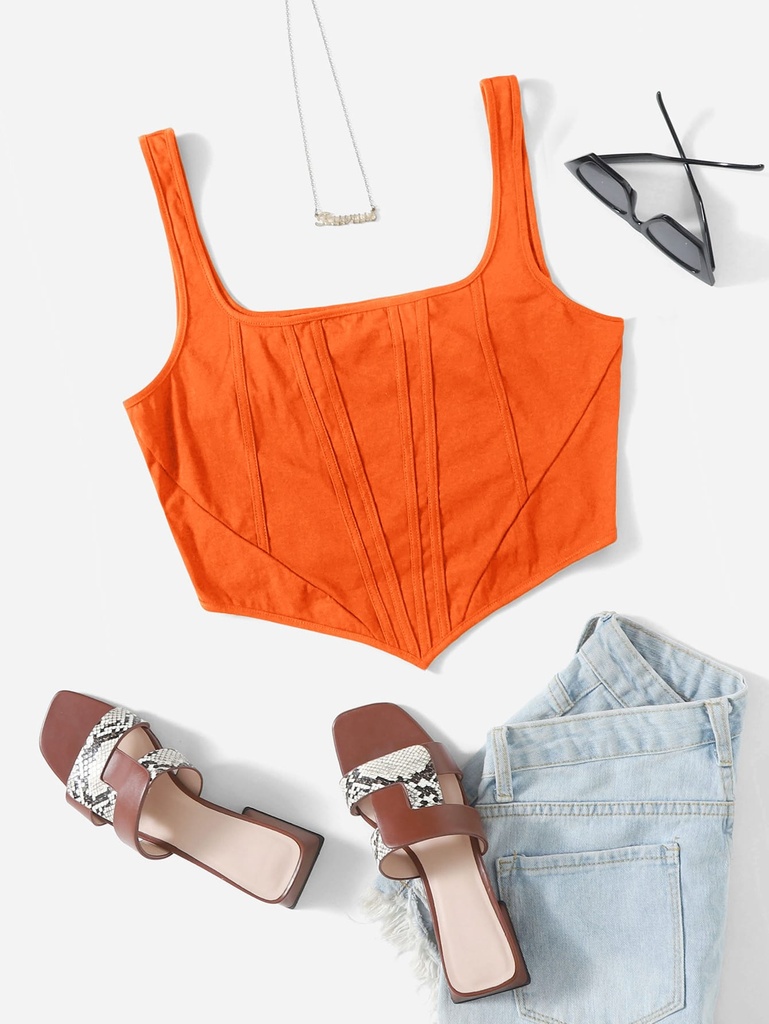 Orange Tank top