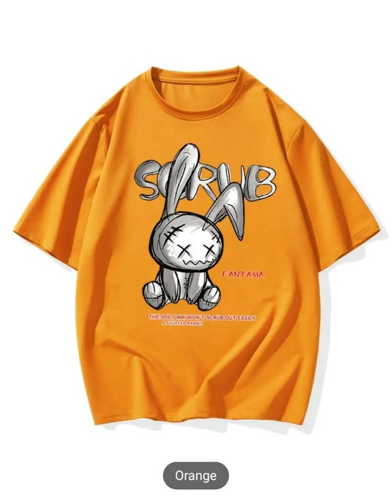 Bunny graphic tee shirt