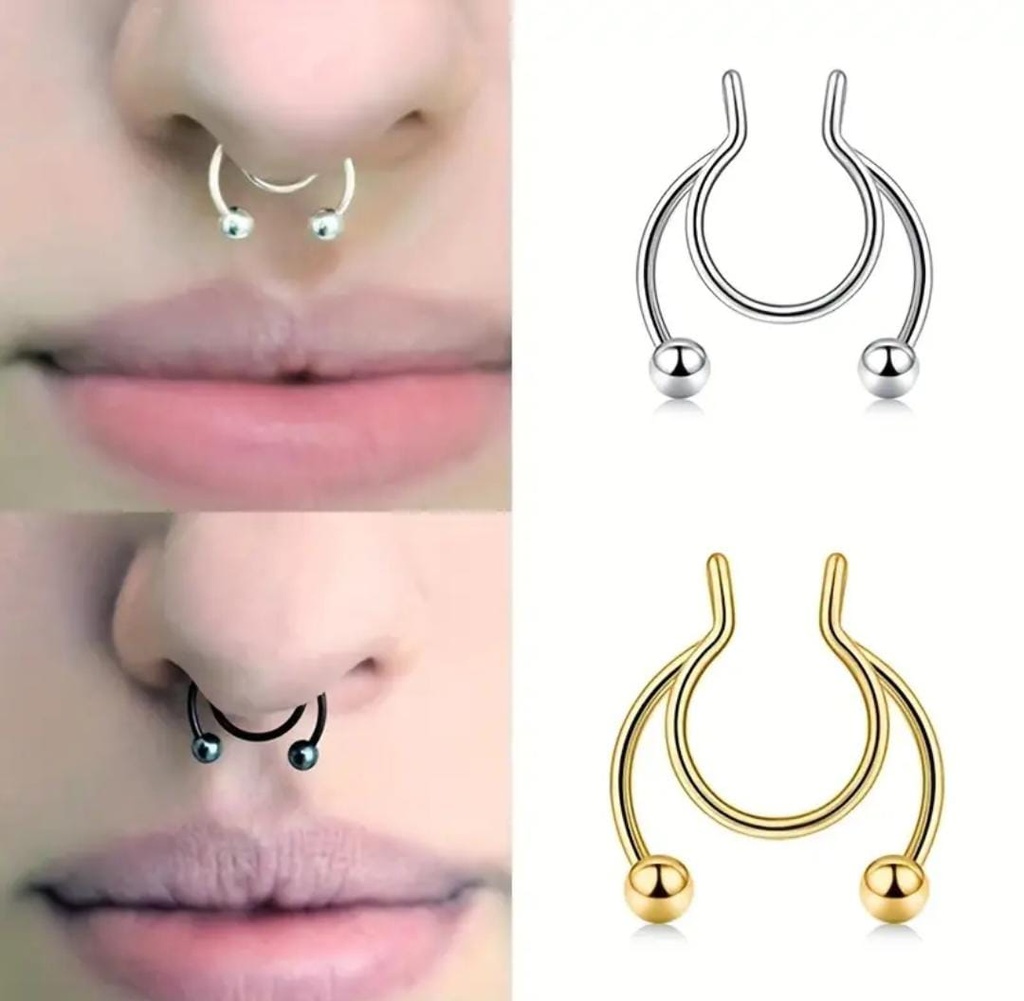 Stainless Fake septum