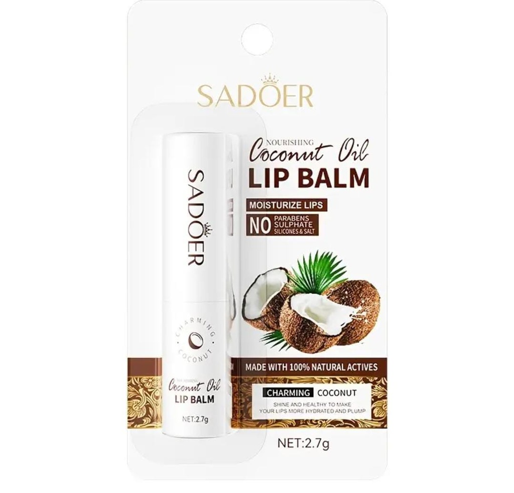 Coconut lip balm