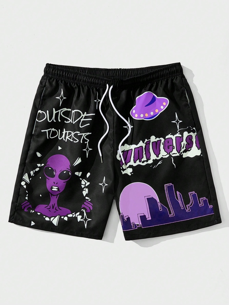 Graphic Waist short