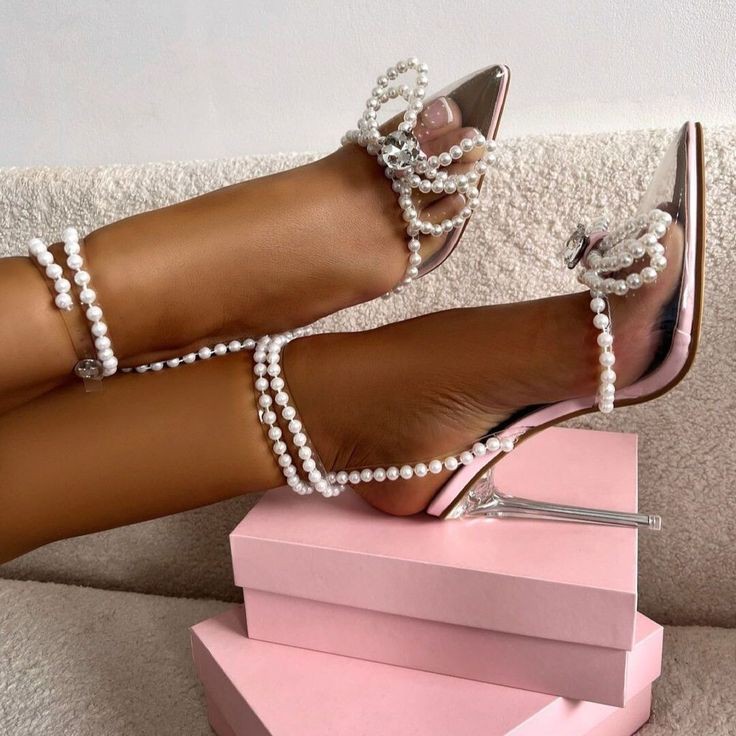 Pearl High toe heels