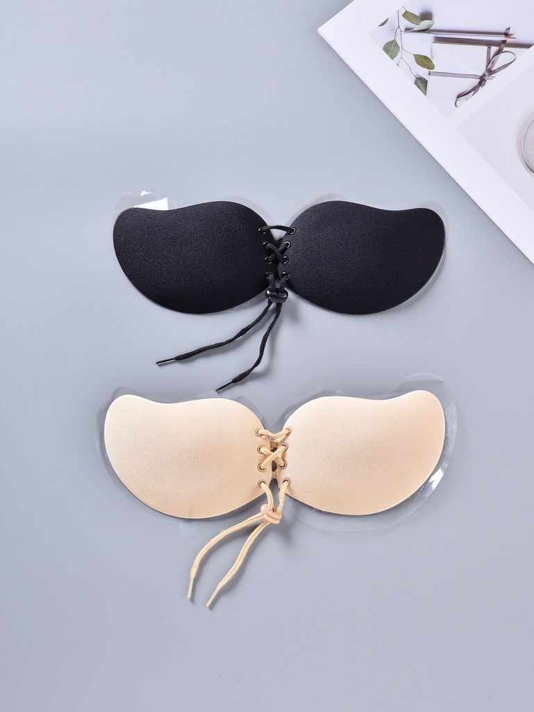 2 pcs silicone invisible bra