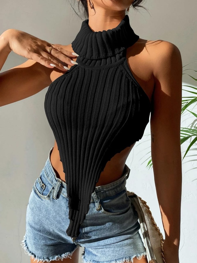 Backless Halter Neck top