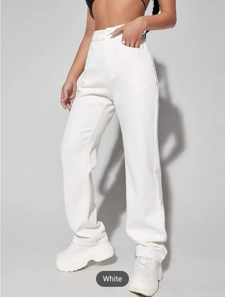 White jeans