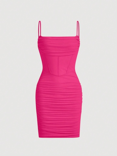 Mesh cami dress